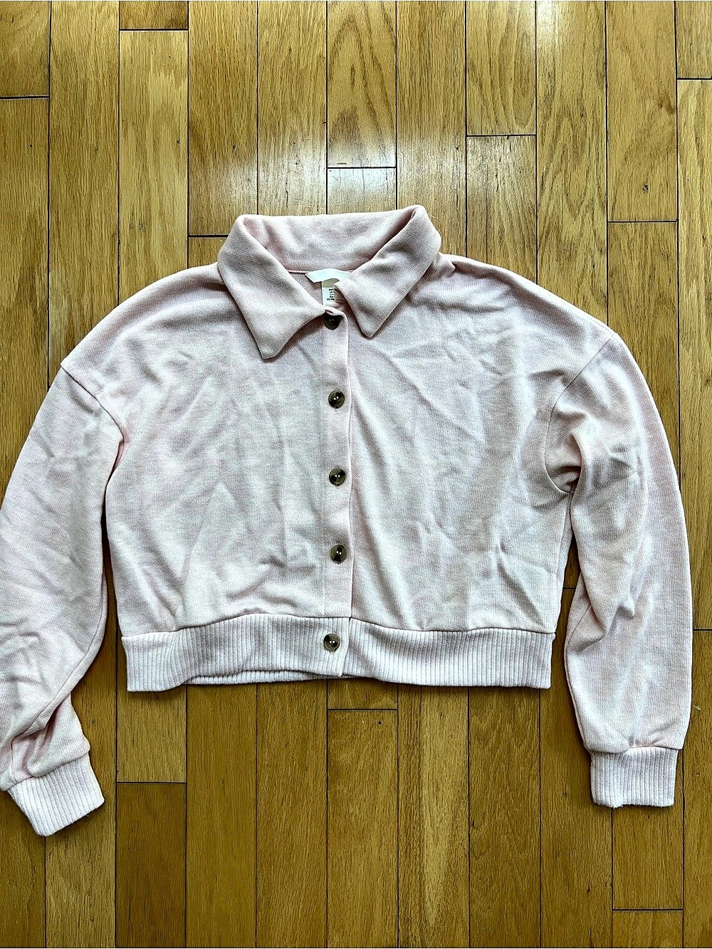 H&Medium Pink Cardigan Size Medium